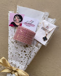 Eid Bouquet Gift Set – Mehndi Bangles, Earrings, necklace & Card