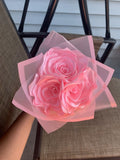 Small Ribbon Flower Bouquet – Ideal for Birthday & Gift Exchange