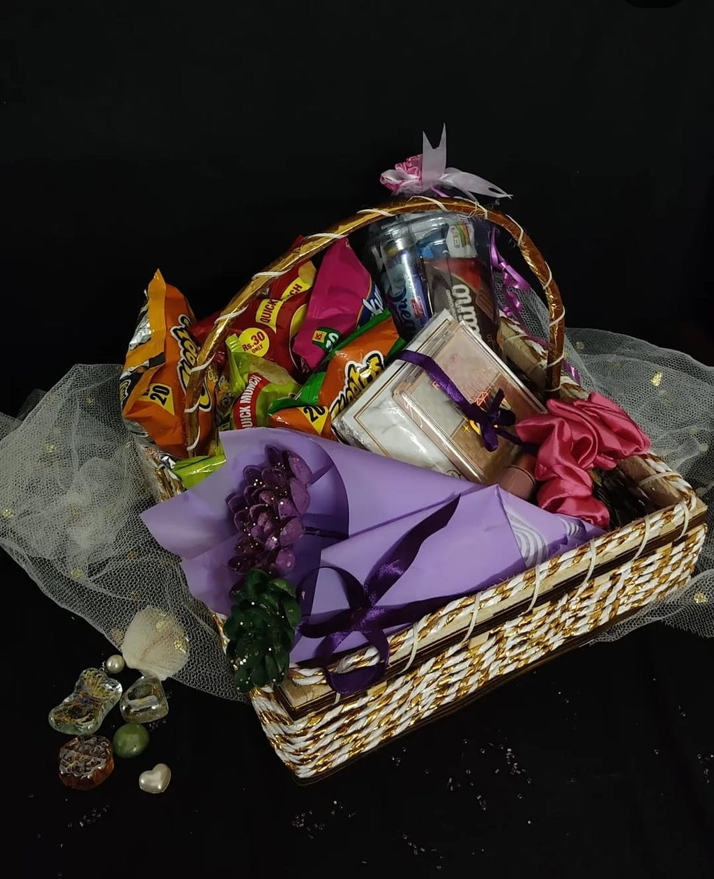 Customizable Snack Basket – Perfect Gift for Foodies
